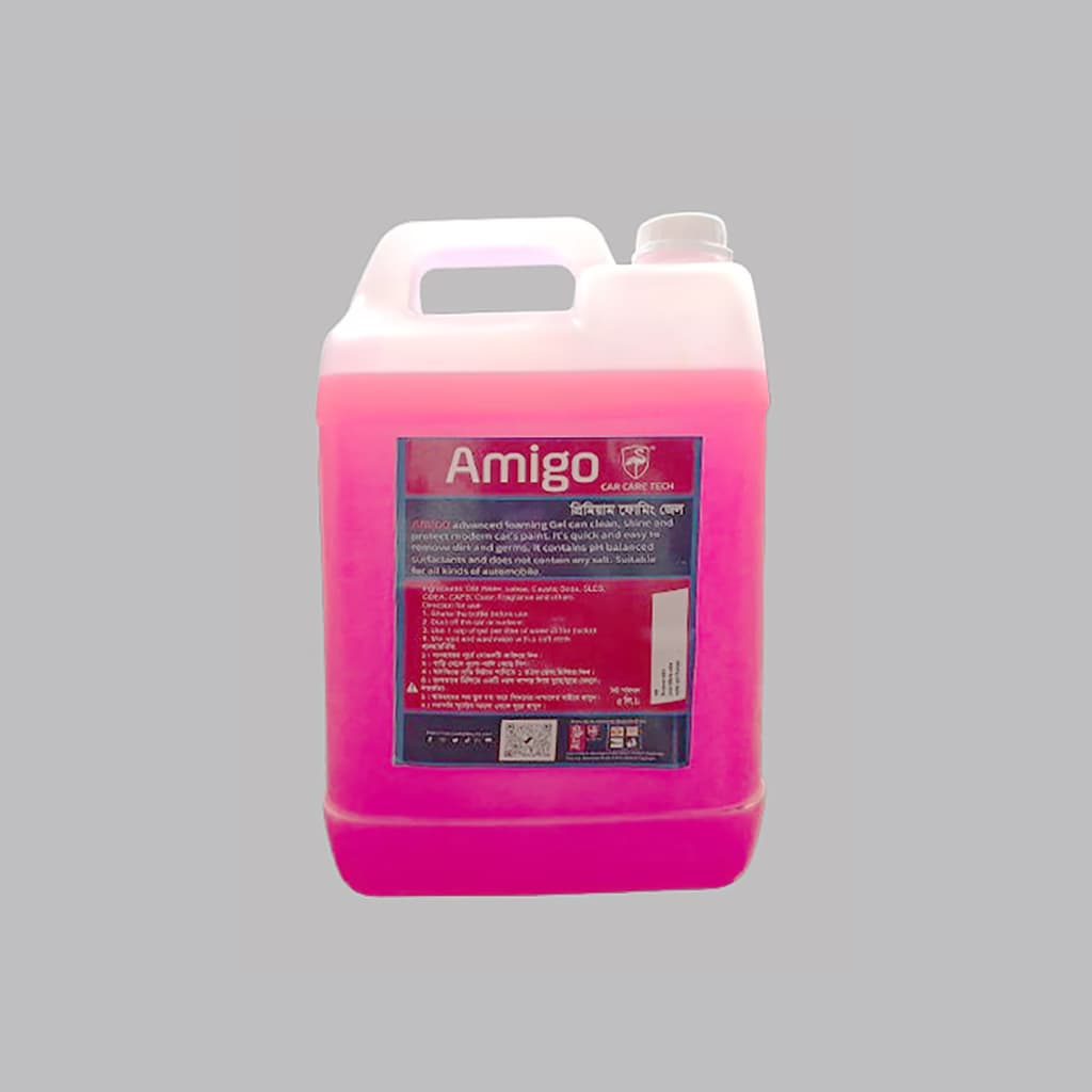 Amigo Foaming Gel 5 Liter– Deep Clean & Shine for Your Car - Image 3